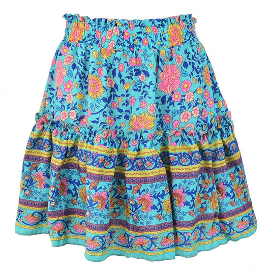 Bohemian Mini Skirt
