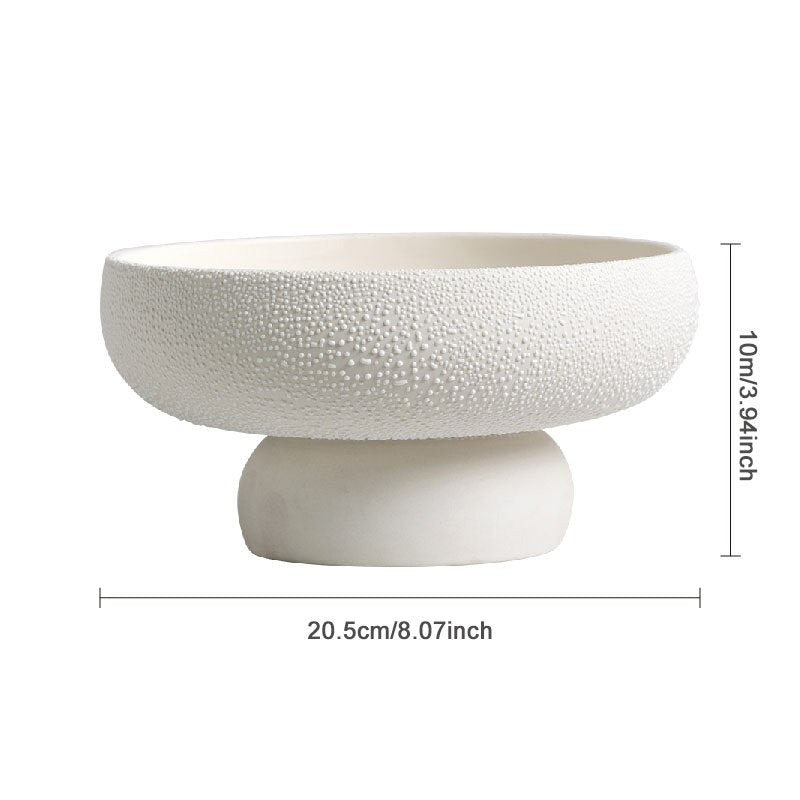 Nordic Creative Ceramic Fruit Bowl