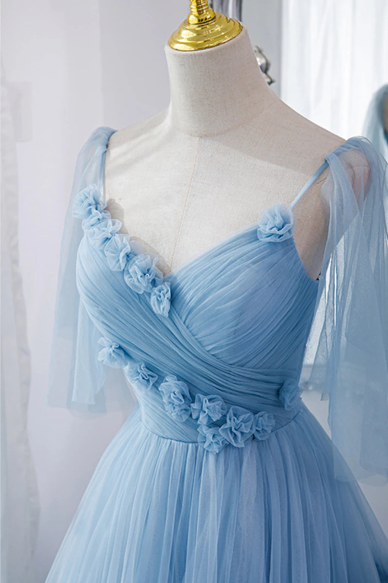 Light Blue Evening Gown