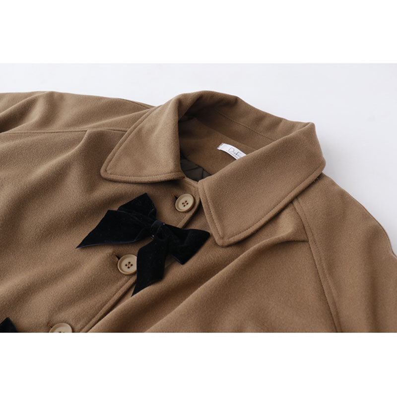 Woolen Mid-length Coat