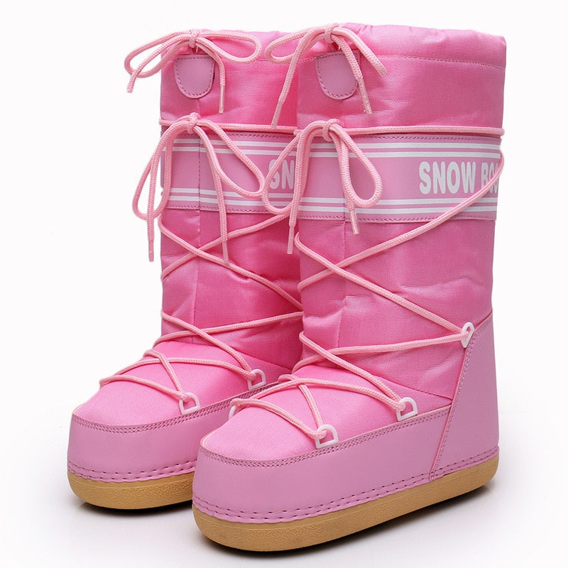 Fluffy Winter Snow Boots