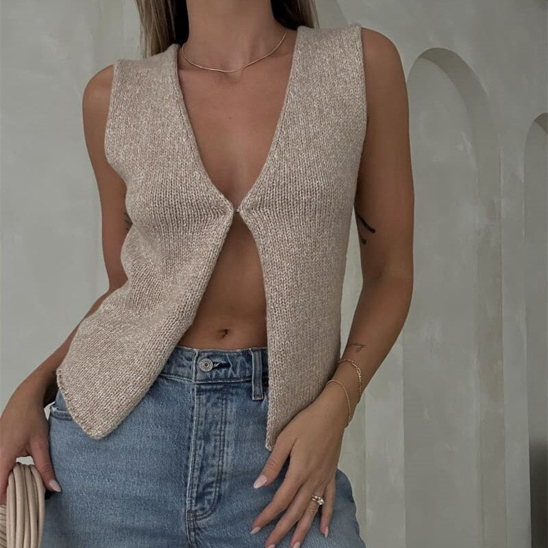 Knitted Sweaters Vest